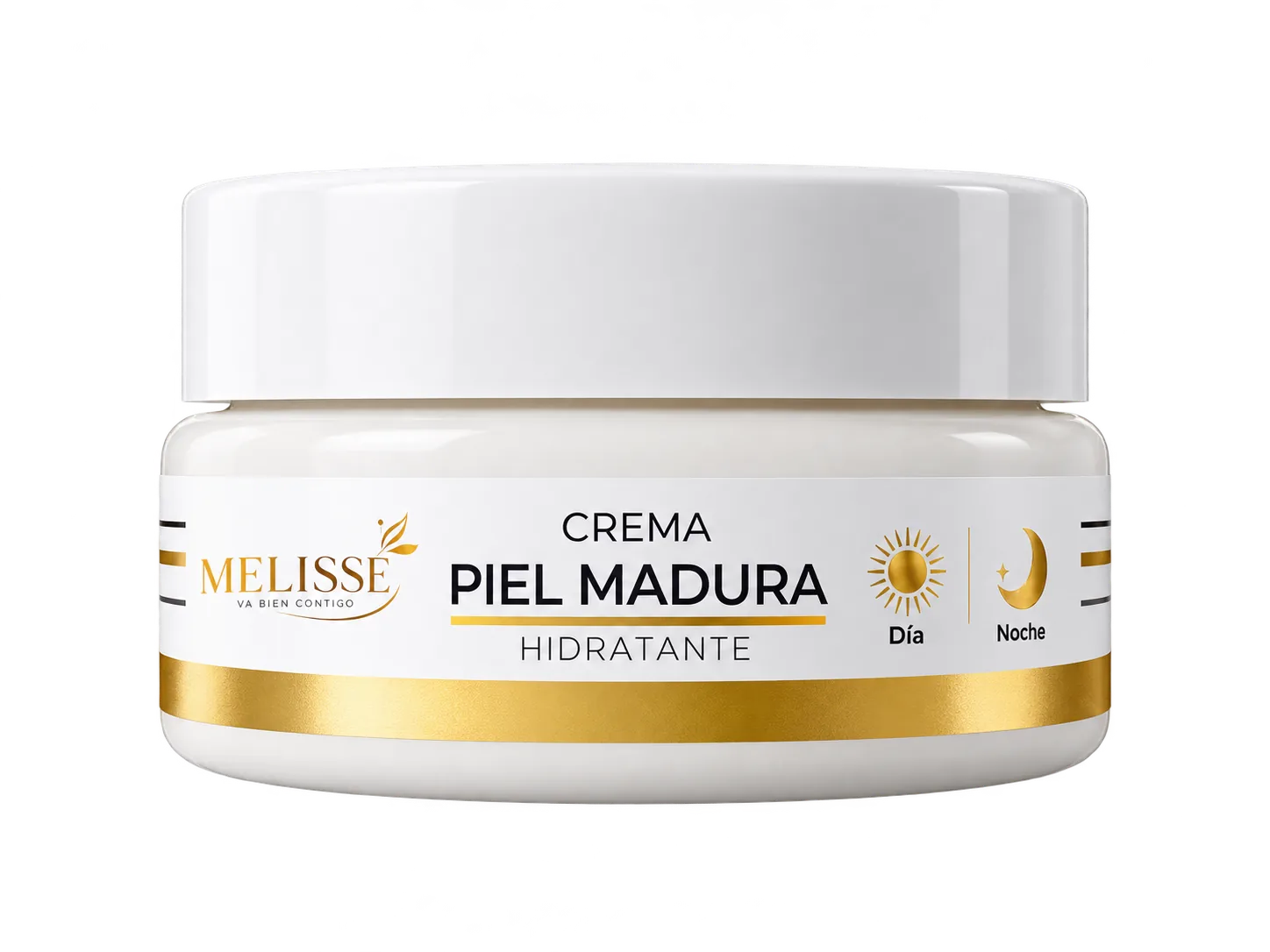 Crema Piel Madura Melisse, etiqueta corregida
