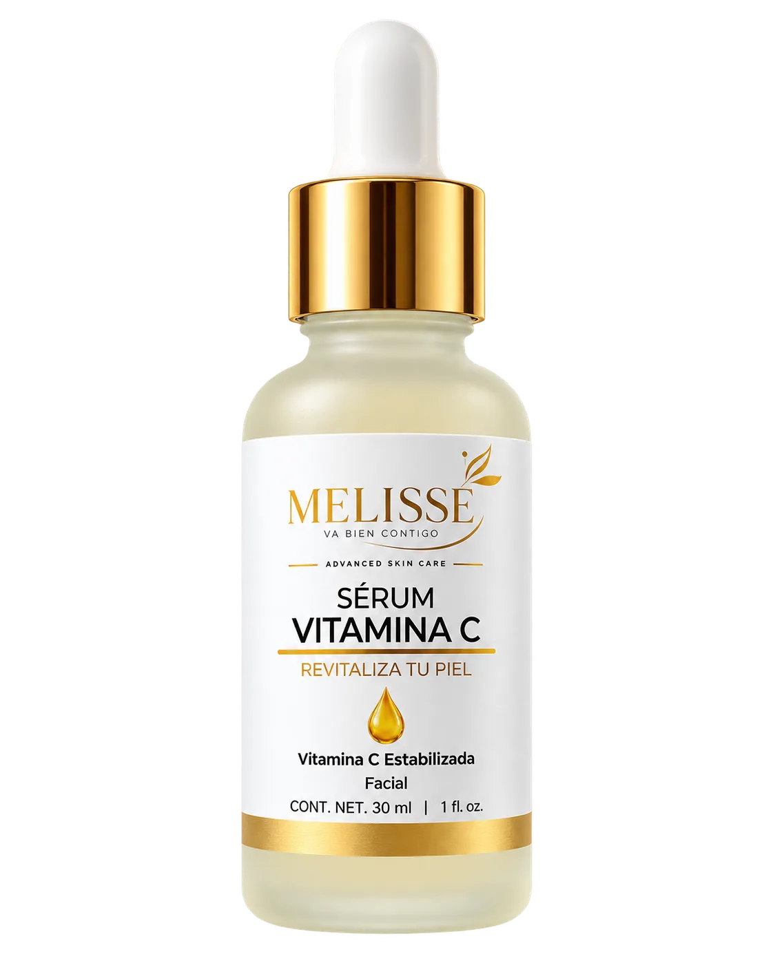 Sérum Vitamina C Melisse, etiqueta corregida